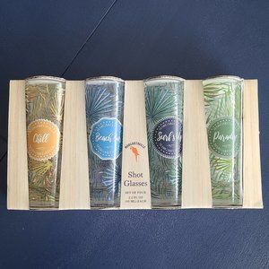 Set of 4 Margaritaville Shot Glasses